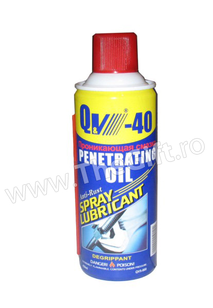 Solutie spray de curatat rugina Q&V - 40, 450 ml